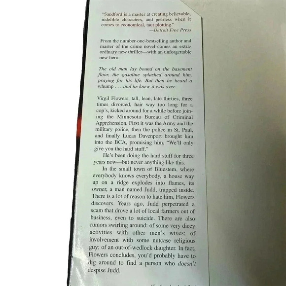 Dark of the Moon by John Sandford Hardcover Novel 2007 Fiction - Picture 4 of 5